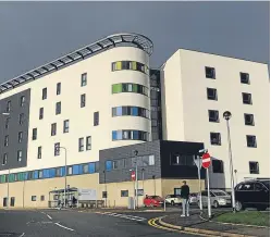  ?? Picture: Kim Cessford. ?? Victoria Hospital in Kirkcaldy, where the team “continued to improve the experience­s of its patients”.