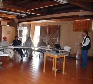  ??  ?? estos cursos se dan luego de la adquisició­n de equipo nuevo para el manejo de los desechos en el basurero municipal