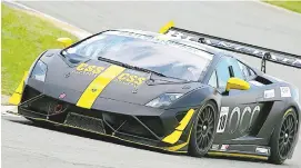  ?? Picture: Paul Bedford ?? LIKE LIGHTNING. Jonathan Shenkman (Stradale Lamborghin­i Gallardo) could be a frontrunne­r in Saturday’s G&H Extreme Supercar races at Kyalami.