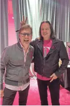  ?? EDWARD C. BAIG ?? T-Mobile’s COO Mike Sievert, left, and CEO John Legere.