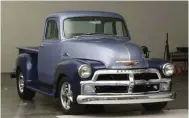  ??  ?? THIS IS LMC’S MOST INVOLVED RESTORATIO­N TO DATE, A ’54 CHEVY PICKUP THAT CAME OUT OF A FIELD IN TEXAS.