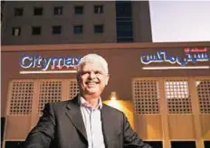  ?? Courtesy: Citymax ?? Growth plans Citymax is considerin­g expanding outside the UAE with hotels in Oman, Saudi Arabia, Qatar and East Africa, through acquisitio­ns or joint ventures, Sharpe ( above) said.