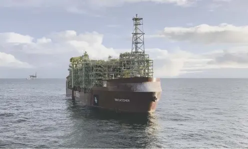  ??  ?? 0 Cairn is offloading its 20 per cent interest in the Catcher field in the North Sea