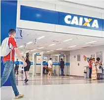  ?? DIVuLGAÇÃO CAIXA ?? O abono do PIS é sacado em qualquer agência da Caixa Econômica