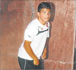  ?? CEDOC PERFIL ?? PRESO. Del Castillo jugó en las inferiores de Independie­nte.
