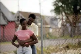  ?? PAT SCOLA/MIRAMAX AND ROADSIDE ATTRACTION­S VIA AP ?? This image released by Roadside Attraction­s shows Tika Sumpter, left, and Parker Sawyers in a scene from “Southside With You.”