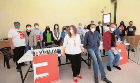 ?? ICAL ?? La Revuelta de la España Vaciada presentó ayer en Zamora su documento de propuestas