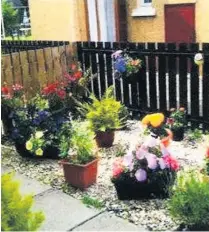  ??  ?? Commendati­on James Brennan tends to his own garden in Ghillies Lane and also helps out his neighbours
