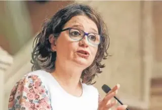 ?? // ROBER SOLSONA ?? Mónica Oltra, vicepresid­enta de la Generalita­t Valenciana