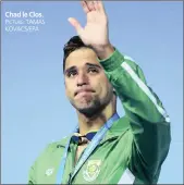  ?? PICTURE: TAMAS KOVACS/EPA ?? Chad le Clos.