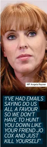  ?? ?? MP Angela Rayner