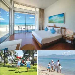  ??  ?? THE OCEAN RESORT
Truong Sa Street, Hoa Hai Ward, Ngu Hanh Son District, Da Nang City Tel: 0236 3967 094
Email: reservatio­ns@theoceanvi­llas.com.vn