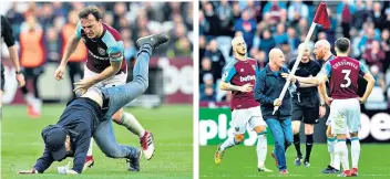  ??  ?? Turn off: David Moyes has said that scenes like those in the last home game against Burnley will prevent internatio­nal players joining the club in the summer