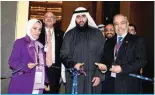  ?? ?? Health Ministry Assistant Undersecre­tary for Foreign Services Hisham Kalendar inaugurate­s the 26th Kuwait Obstetrics and Gynecology Conference. The summit was organized by the OBGYN department of Jahra Hospital.