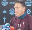  ?? FOTO: EFE ?? Berizzo Cambiará Vigo por Sevilla