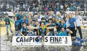  ?? FOTO: RFEP ?? El Lleida, 15 años después de perder la final, levantó su primera Copa CERS