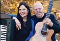  ?? SUBMITTED PHOTO ?? Orlando Haddad and Patricia King of Minas will perform in an outdoor concert at Upper Darby’s Sellers Library 7p.m. Friday, August 5.