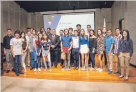  ?? ALEJANDRO GAMBOA ?? La Universida­d de Costa Rica (UCR) reconoció a los 28 mejores promedios en la Prueba de Aptitud Académica.