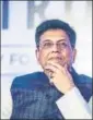  ?? MINT ?? Commerce minister Piyush Goyal.