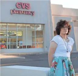  ?? ACLU OF ARIZONA ?? Hilde Hall said a CVS pharmacist in Fountain Hills denied her prescripti­on and loudly questioned her in front of other customers.