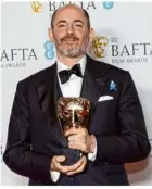  ?? Foto: Vianney Le Caer/invision/ap/dpa ?? Regisseur Edward Berger bei der Verleihung der 76. British Academy Film Awards.