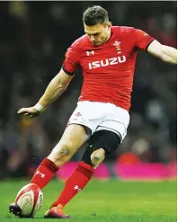  ??  ?? Impact: Dan Biggar