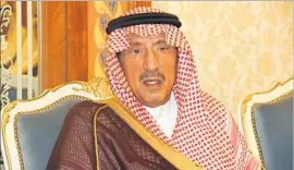  ?? Kamal Mustafa EPA/Shuttersto­ck ?? PRINCE Turki bin Nasser, whose fortune includes opulent residences in the U.S. and Europe, was ousted from the presidency of Meteorolog­y and Environmen­t.