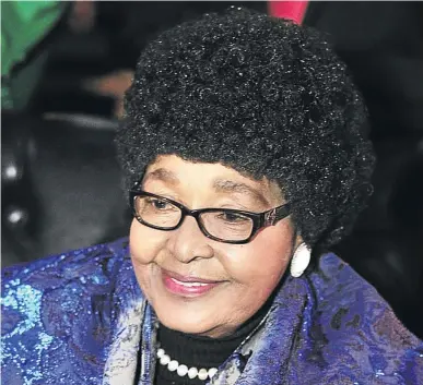 ?? . / GALLO IMAGES ?? Winnie Madikizela-Mandela has distanced herself from Dr Vejay Ramlakan’s controvers­ial book on her ex-husband Nelson Mandela