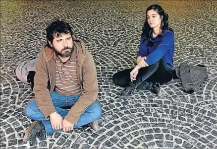  ?? ÀLEX GARCIA ?? Marcel Bagés y Maria Arnal, fotografia­dos el pasado miércoles en Barcelona