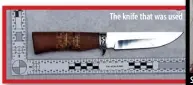  ?? ?? The knife that was used