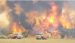  ?? Photo / AP ?? Firefighte­rs are struggling to contain massive fires across the country.