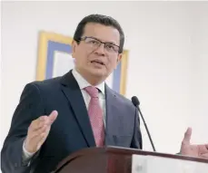  ?? /EFE ?? El canciller Hugo Martínez está de visita en Washington.