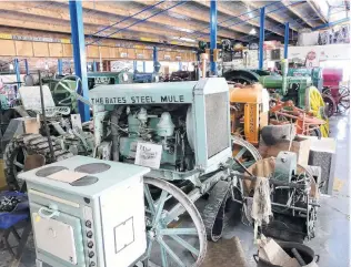  ?? PHOTOS: RICHARD DAVISON ?? Curiouser and curiouser . . . The West Otago Vintage Club in Tapanui has a rich variety of items on display, from vintage machinery, to household and other materials illustrati­ng life in the area over the past 150 years.