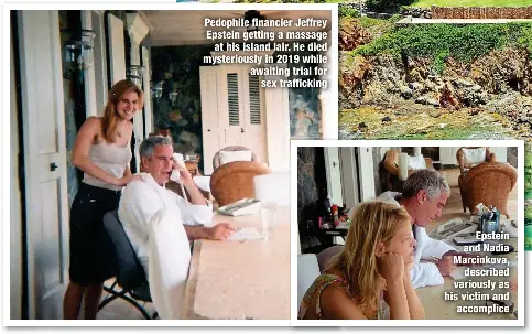 INSIDE EPSTEIN’S LOLITA ISLAND! - PressReader