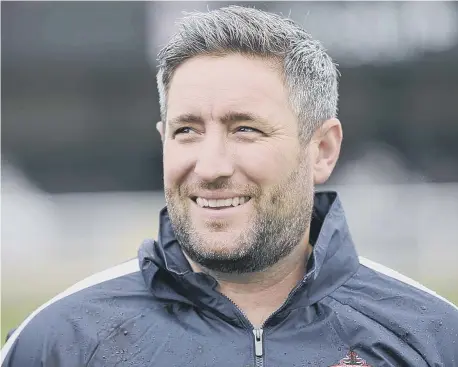  ??  ?? Sunderland head coach Lee Johnson