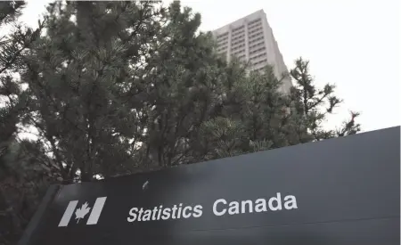  ?? CITIZEN NEWS SERVICE FILE PHOTO ?? Signage marks the Statistics Canada offices in Ottawa on July 21, 2010.