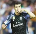  ??  ?? Alvaro Morata of Real Madrid CF celebrates after scoring a goal