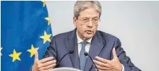  ?? FOTO: DPA ?? Der italienisc­he Ministerpr­äsident Paolo Gentiloni