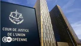  ??  ?? Gerichtsge­bäude des EuGH in Luxemburg: 27 Richter legen hier als letzte Instanz Europa-Recht aus
