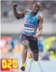  ?? FOTO: AFP ?? Auf dem Sprung zu WM-Gold? Luvo Manyonga.