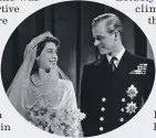  ?? /History.com ?? Princess Elizabeth and Philip Mountbatte­n