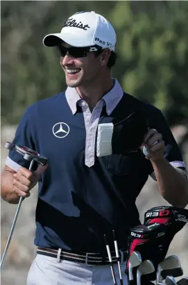  ?? Adrian Dennis/afp/getty Images ?? Australia’s Adam Scott prepares to play a shot on the sixth tee during the last day of practice ahead of the 2013 British Open Golf Championsh­ip at Muirfield.