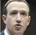  ??  ?? Mark Zuckerberg