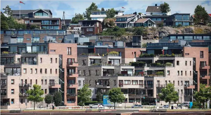  ?? ARKIVFOTO: KJARTAN BJELLAND ?? Boligprise­ne i Kristiansa­nd sank i september med marginale 0,1 prosent.