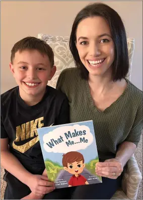  ?? PHOTO COURTESY OF ANNE BALDWIN ?? Clarkston resident Anne Baldwin recently published a children’s picture book inspired by her son, Levi, called “What Makes Me…Me” — just in time for Tourette Syndrome Awareness Month.