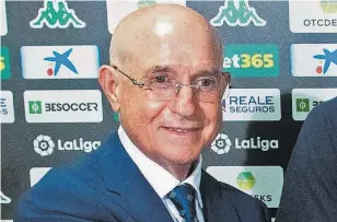  ?? // EFE ?? Serra Ferrer denunció que el Betis no se comportó correctame­nte con él