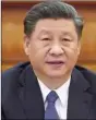  ??  ?? Xi Jinping