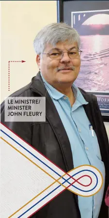  ??  ?? LE MINISTRE/ MINISTER JOHN FLEURY