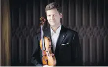  ?? THE CANADIAN PRESS ?? Brandon-raised violinist James Ehnes was nominated for a Grammy Award for best classical instrument­al solo.