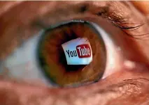  ?? PHOTO: REUTERS ?? A campaign against offensive content could be one in the eye for YouTube.